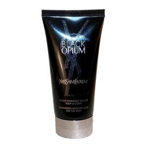 YVES SAINT LAURENT BLACK OPIUM 50ML SHIMMERING MOISTURE FLUID FOR THE BODY